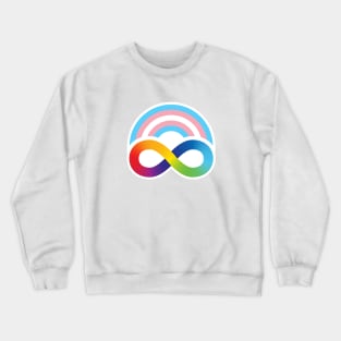 Autistic and Trans Crewneck Sweatshirt